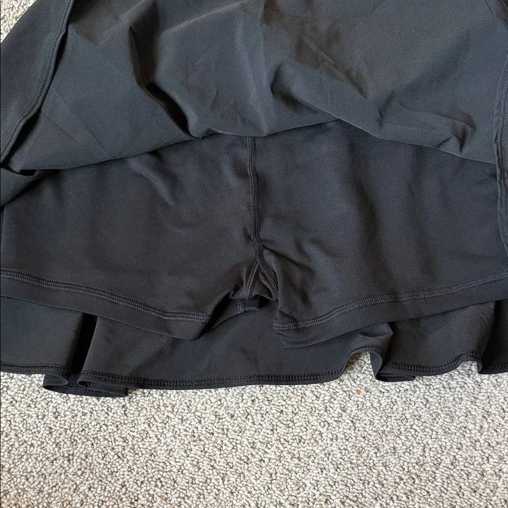 Nike Skirt Womens Medium Black Dri-Fit Athletic Tennis Skort